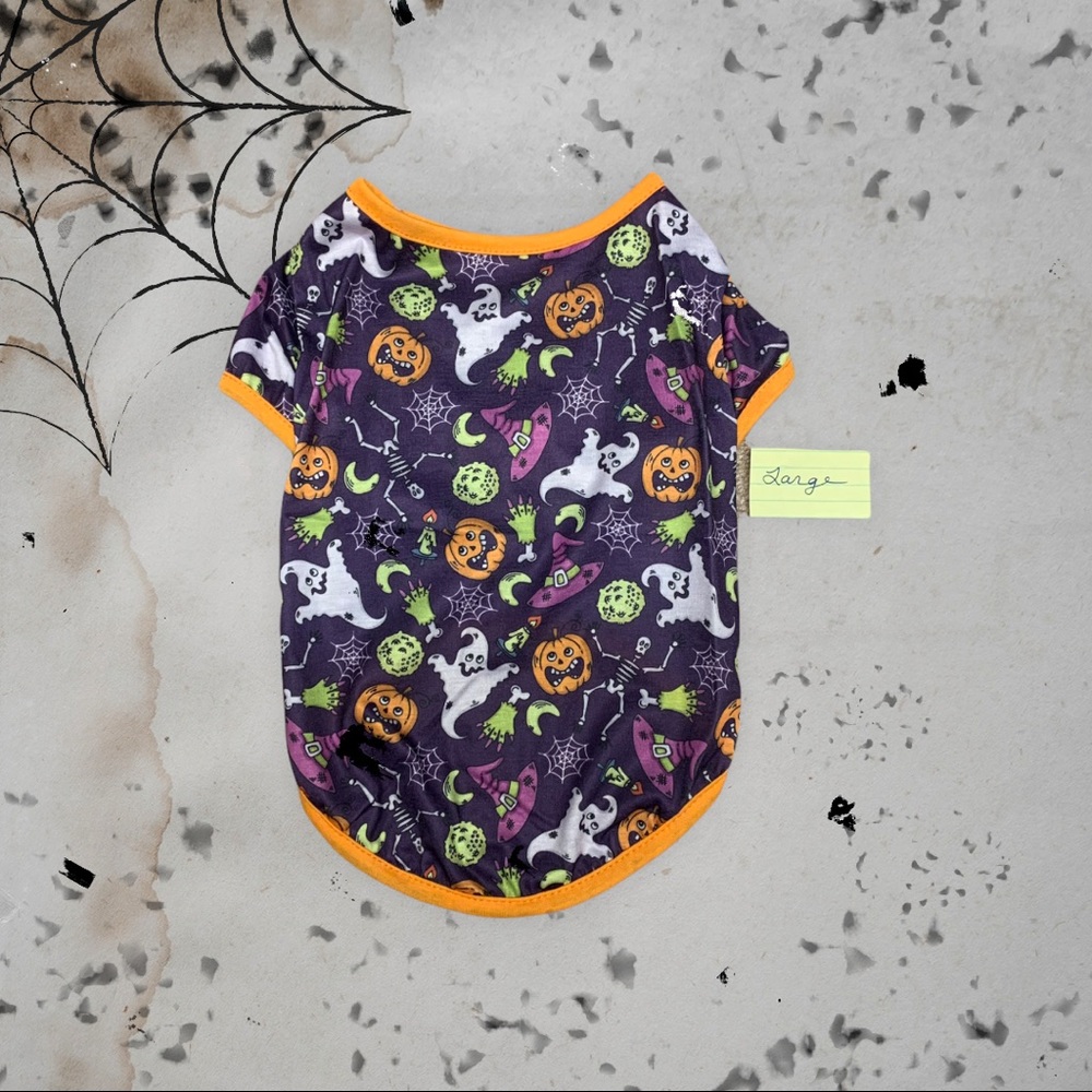 Large Halloween Pet Tee